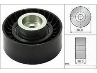 Transit / Mondeo 2.0 TDI 2000-2006 / 2.2 TD 2006-> Паразитный ролик ремня генератора  (65mmx26mm) (гладкий)