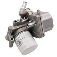 Масляный охладитель в сборе Transit V347 2.2TD FWD (масляный фильтр накручивается)