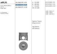 Transit 2.4 TDI V-184 / V-347 2004-2013  +0.25 с охлаждением (камера 47 мм)