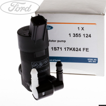 Моторчик омывателя 2 выхода Focus II-III