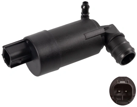 Моторчик омывателя 1 выход Focus III / Transit 2014- (без омывателя заднего стекла)