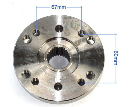 Фланец хвост. редуктора TRANSIT 1978-1991 67x60 25шлицов