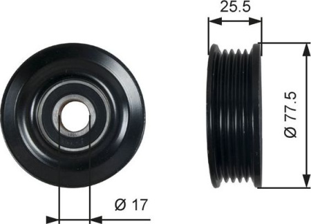 (78mmX24mm) под 5 ручейков