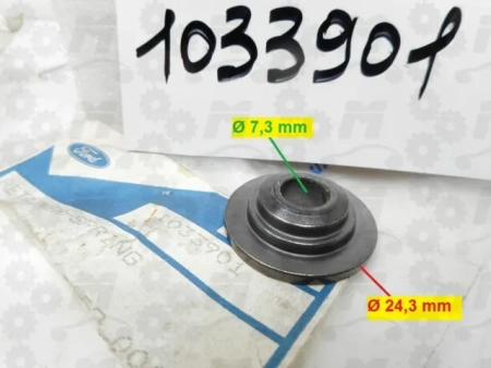 Крышка пружины клапана нижняя (тарелка) 2.5 D Transit